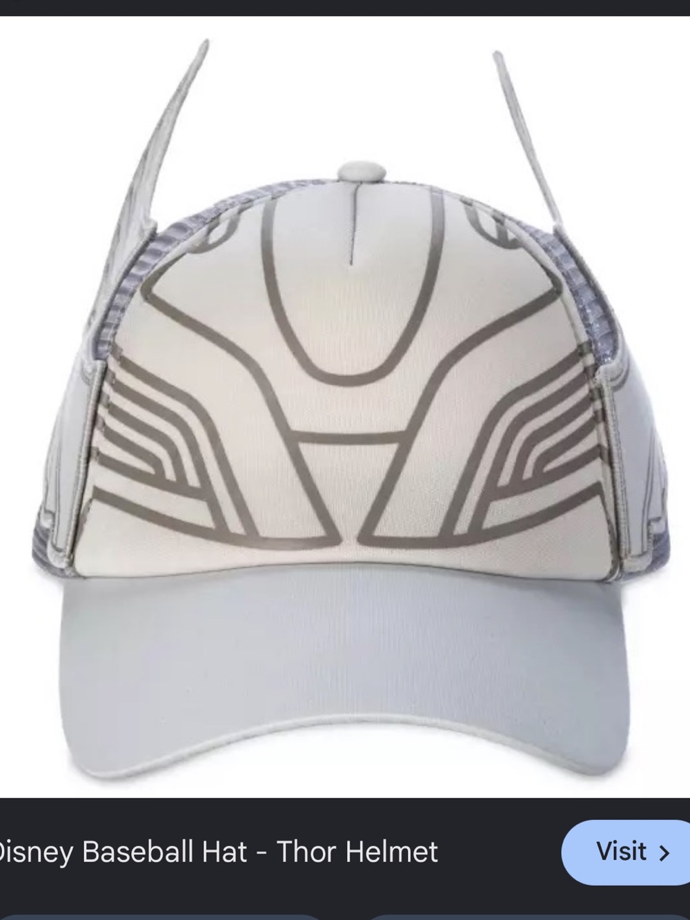 NWT Disney Marvel Thor Hat